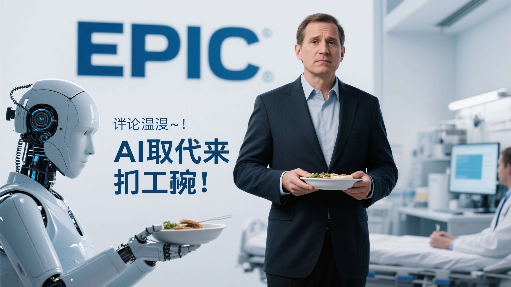生成式 ai 应用员是什么岗位 当"AI取代人类工作"的焦虑情绪在各行各业蔓延时,医疗健康科技巨头Epic的高管